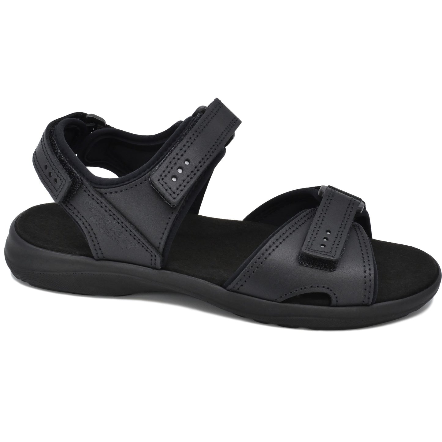 Liiva Women's Leather Sandals - Black