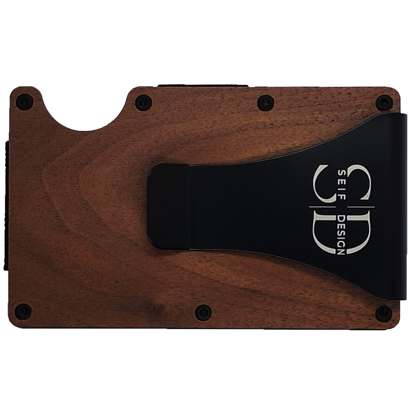 Lite Walnut - Card Holder with RFID Blocking