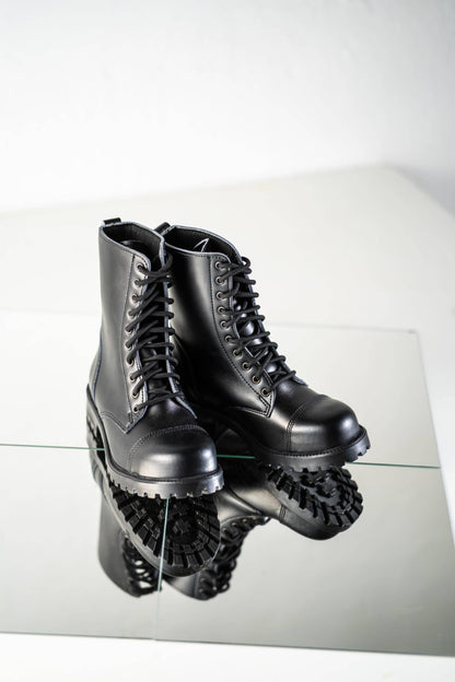 511 Black punk-style unisex Boots