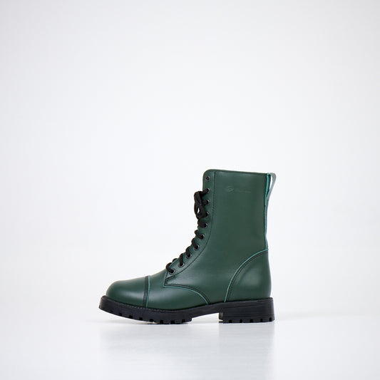 511 Forest Green Leather Boots