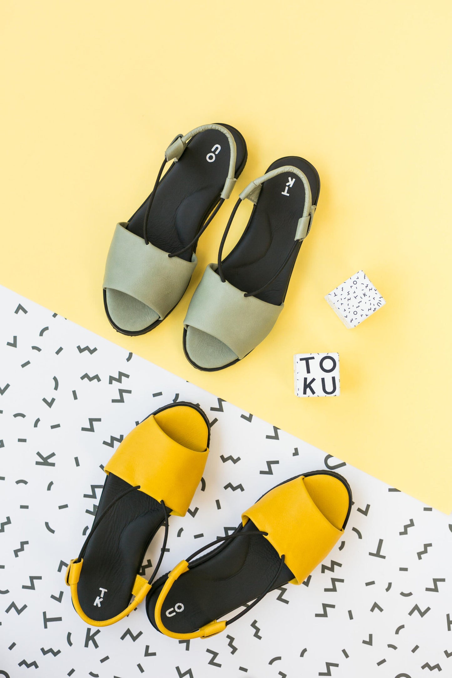 Berlin Sandals - Yellow