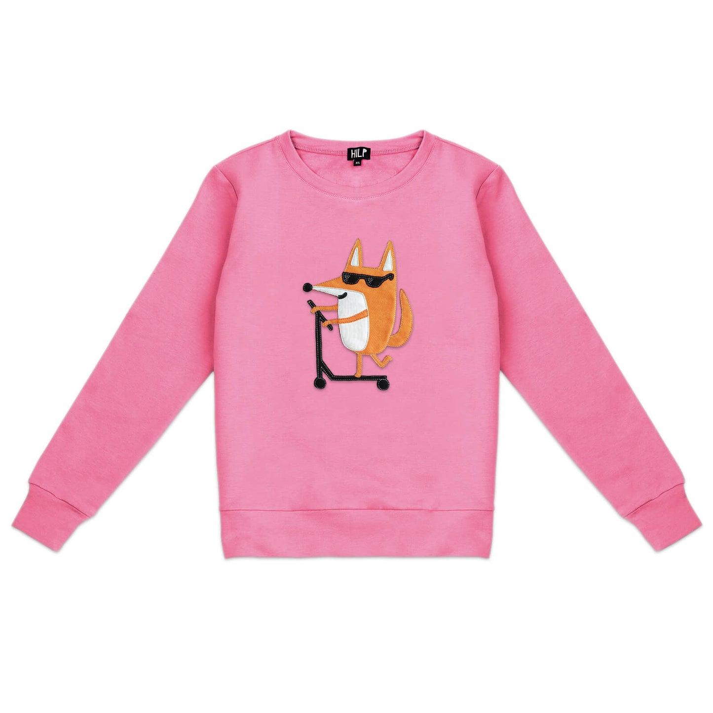 Damen Scootering Fox Sweatshirt