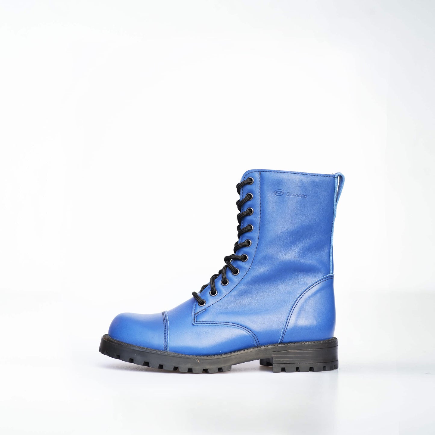 511 Blue punk-style unisex Boots