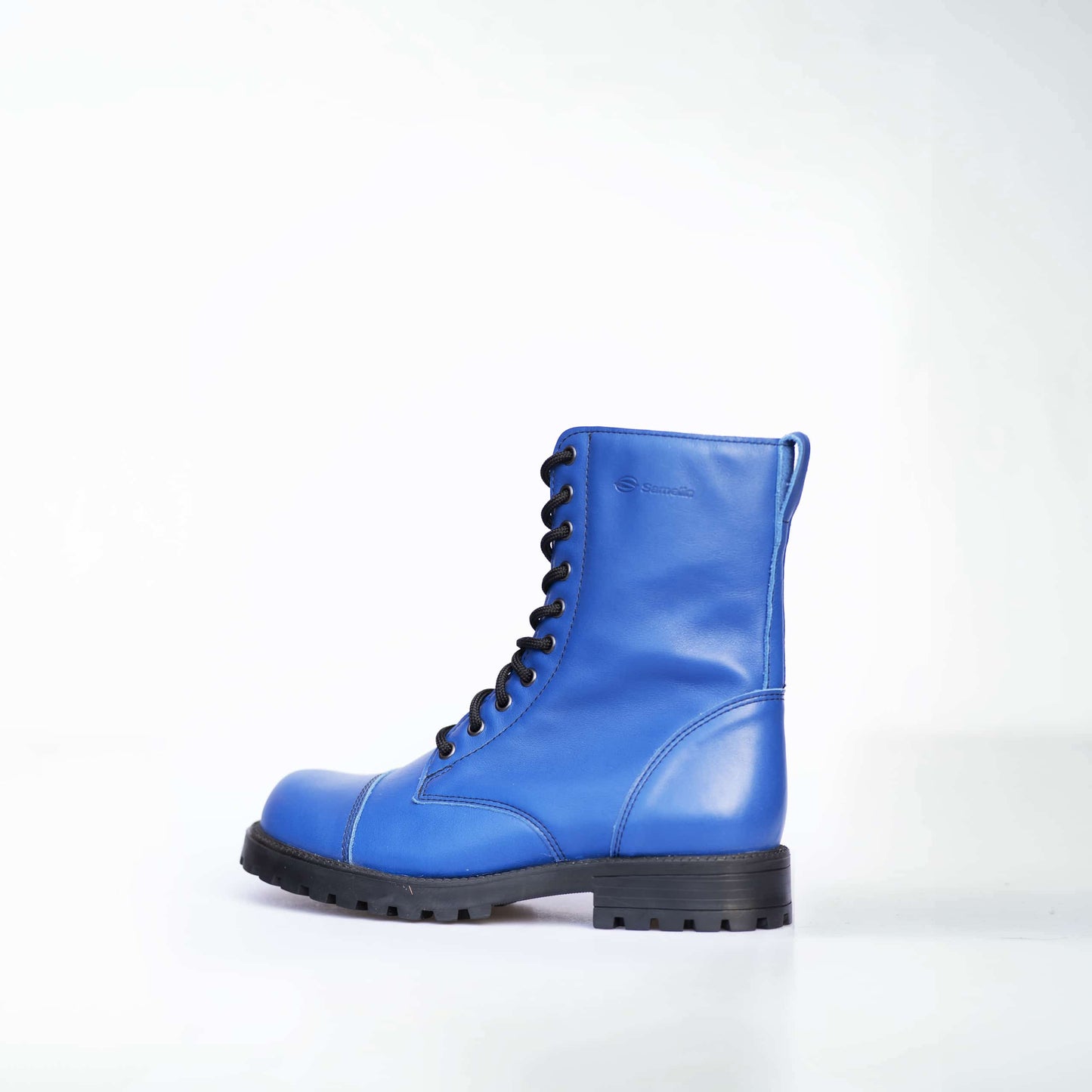 511 Blue punk-style unisex Boots