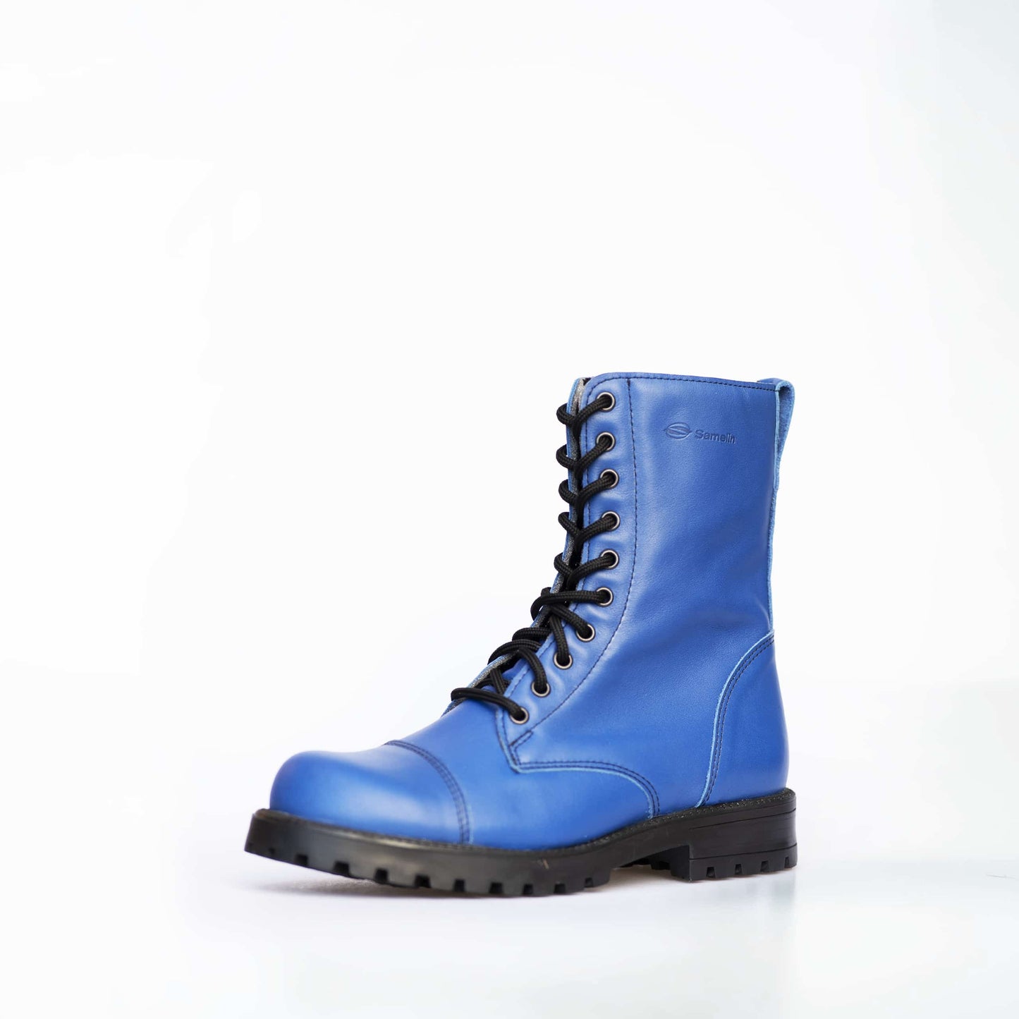 511 Blue punk-style unisex Boots