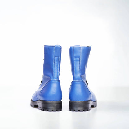 511 Blue punk-style unisex Boots